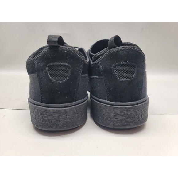 Karl Lagerfeld Paris Black Suede Leather Mesh Men\'s 13 M Sneakers Shoes Low Top main image 6